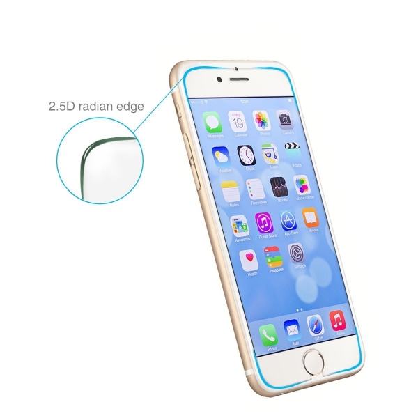 Elzo Apple iPhone 8 Temperli Balistik Cam Ekran Koruyucu (2 Adet)