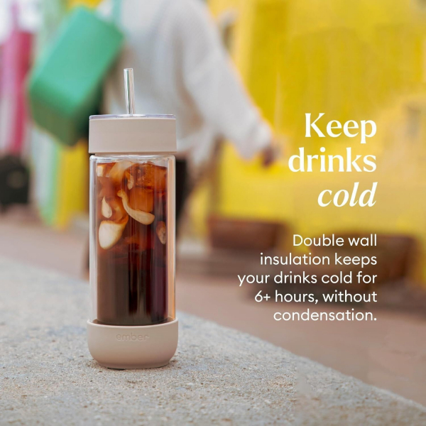 Ember Cold Tumbler 16 oz �ift Cidarl� Cam Termos