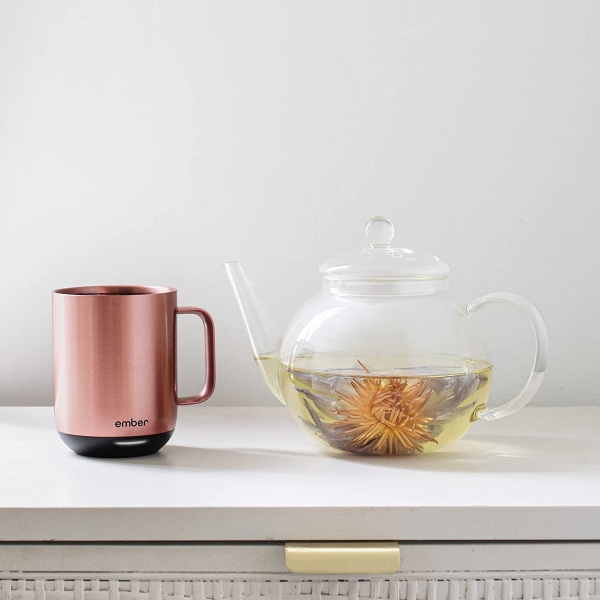 Ember Scaklk Kontroll Akll Kupa (2.Nesil)(295ml)-Rose Gold