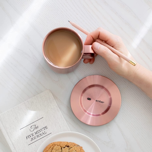 Ember Scaklk Kontroll Akll Kupa (2.Nesil)(295ml)-Rose Gold