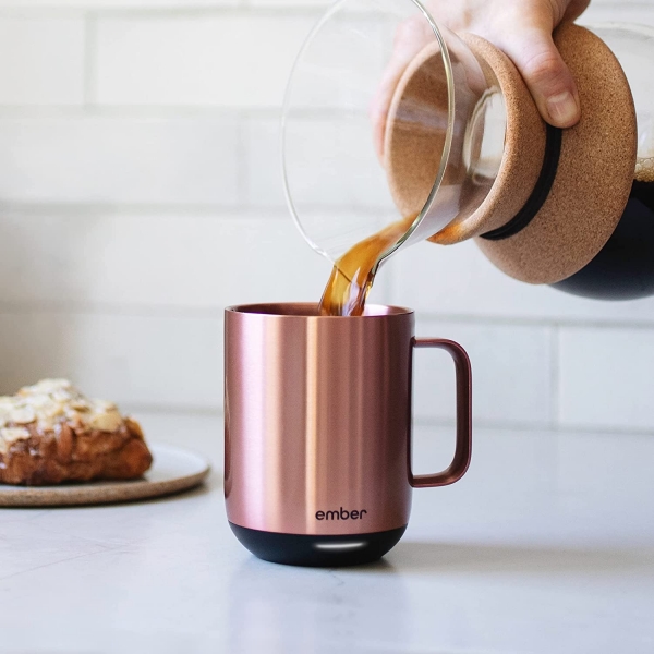 Ember Scaklk Kontroll Akll Kupa (2.Nesil)(295ml)-Rose Gold