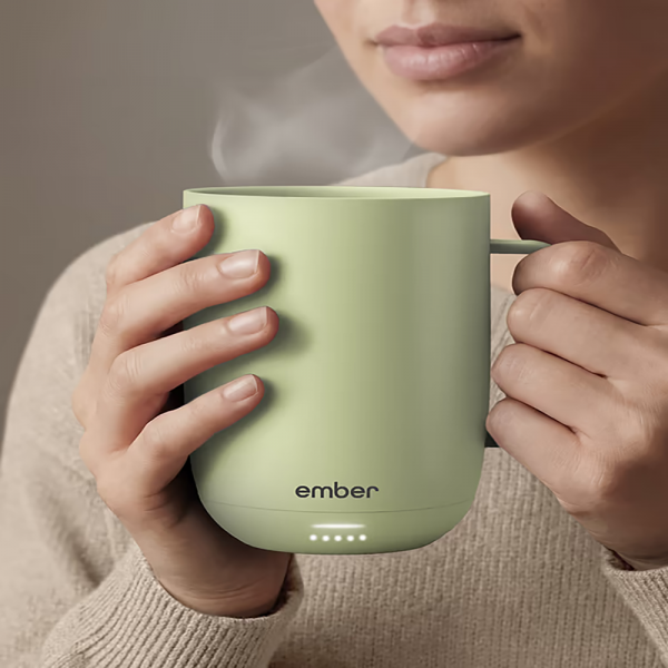 Ember S�cakl�k Kontroll� Ak�ll� Kupa (3.Nesil)(415ml)-Matcha Green