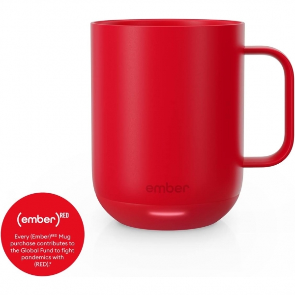 Ember Scaklk Kontroll Akll Kupa (2.Nesil)(295ml)-Red