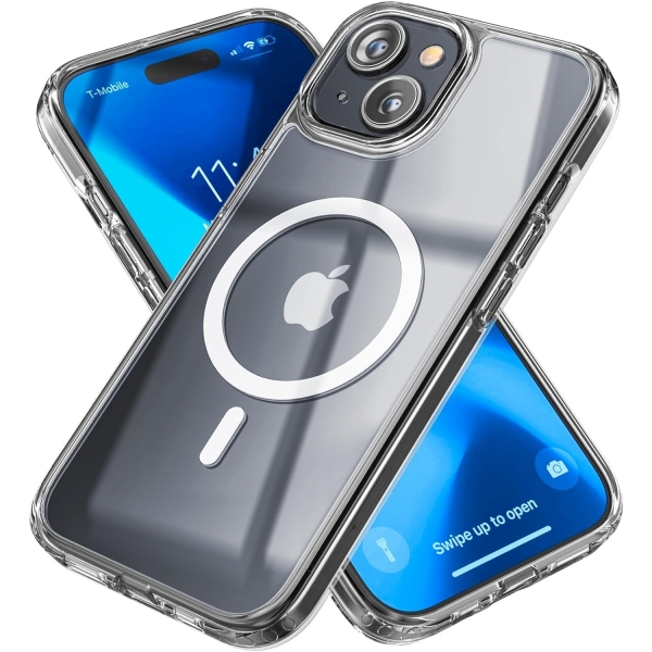Encased Apple iPhone 15 Plus MagSafe Uyumlu effaf Klf