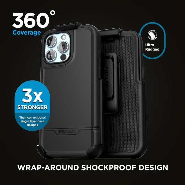 Encased Apple iPhone 16 Pro Rebel Kemer Klipsli Klf