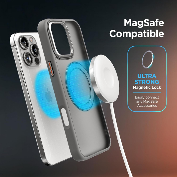 Encased Apple iPhone 16 Pro Max Standl Klf-Gray