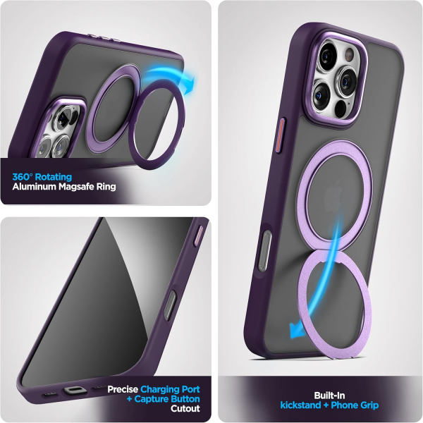 Encased Apple iPhone 16 Pro Max Standl Klf-Purple