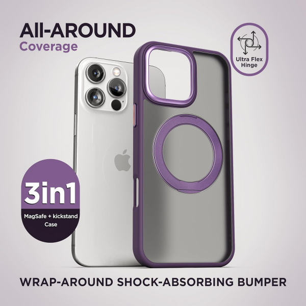 Encased Apple iPhone 16 Pro Max Standl Klf-Purple
