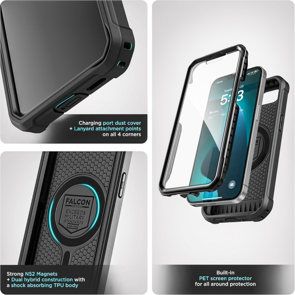 Encased Apple iPhone 16e Rebel Kemer Klipsli Klf