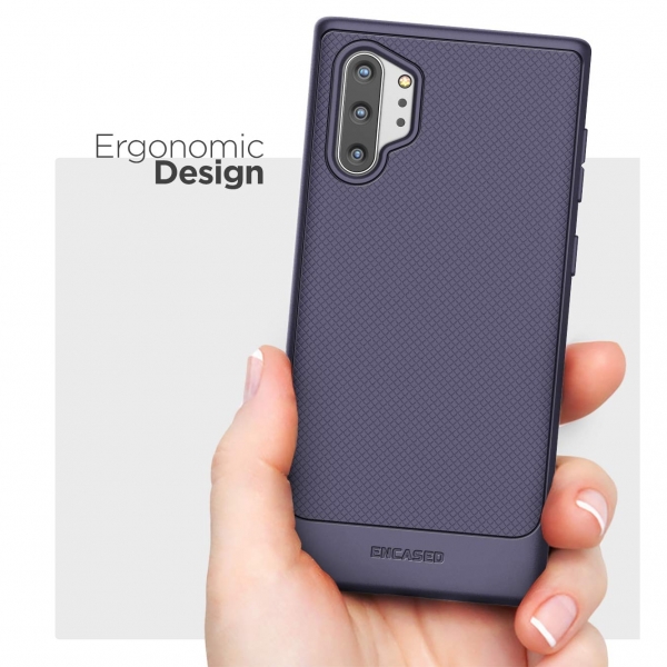 Encased Galaxy Note 10 Plus Thin Armor Klf Seti (2 Adet)-Purple