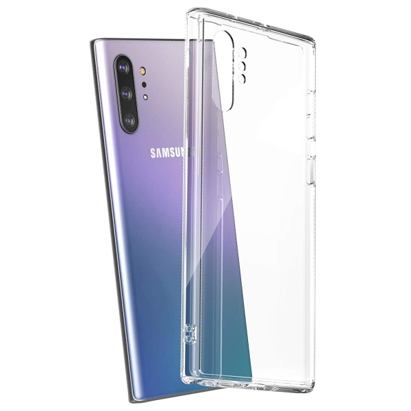 Encased Galaxy Note 10 Plus Thin Armor K�l�f Seti (2 Adet)-Purple