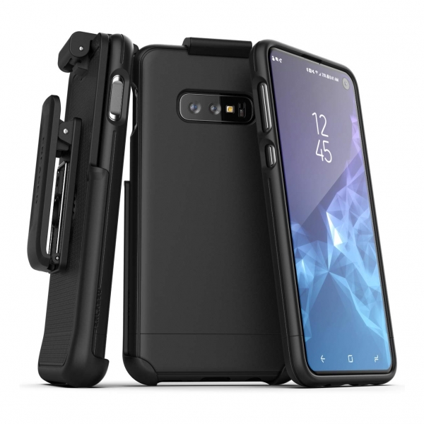 Encased Galaxy S10e Slimshield Serisi Kemer Klipsli Klf-Black