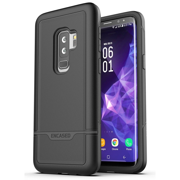 Encased Galaxy S9 Plus Rebel Seri Klf (MIL-STD-810G)-Black