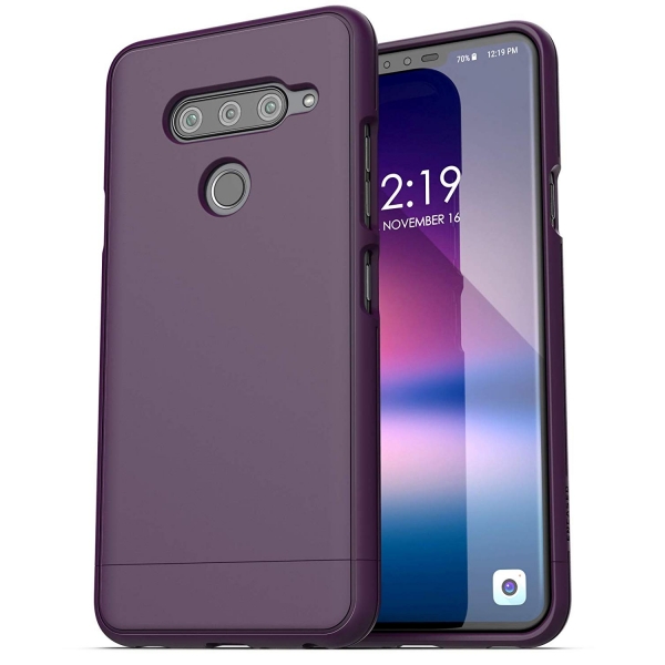 Encased LG V40 ThinQ Slimshield Serisi Klf-Purple