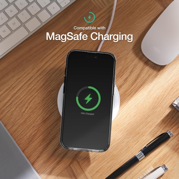 Encased MAG Apple iPhone 15 Pro Max MagSafe Uyumlu Czdan Klf