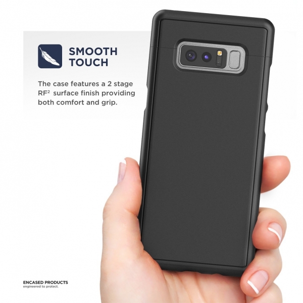 Encased Samsung Galaxy Note 8 SlimShield Edition Klf- Black
