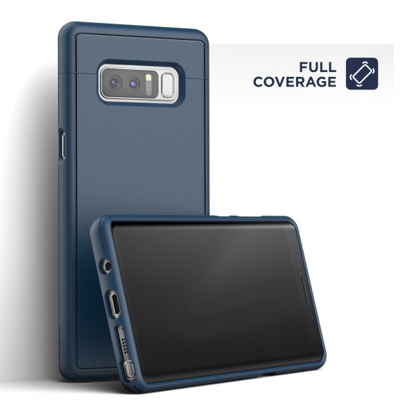Encased Samsung Galaxy Note 8 SlimShield Edition Klf-Navy Blue