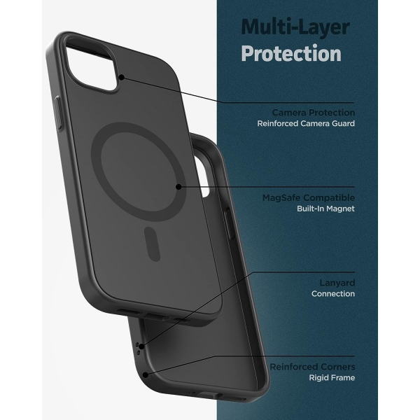 Encased SlimShield Serisi iPhone 15 Pro Max Kemer Klipsli Klf