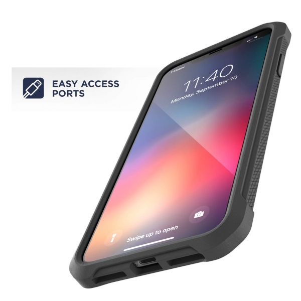 Encased iPhone XR Falcon Serisi effaf Klf-Grey