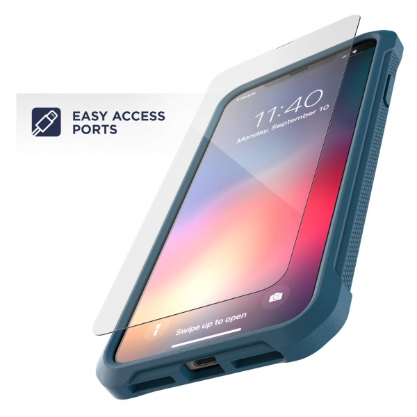 Encased iPhone XR Falcon Serisi effaf Klf-Blue