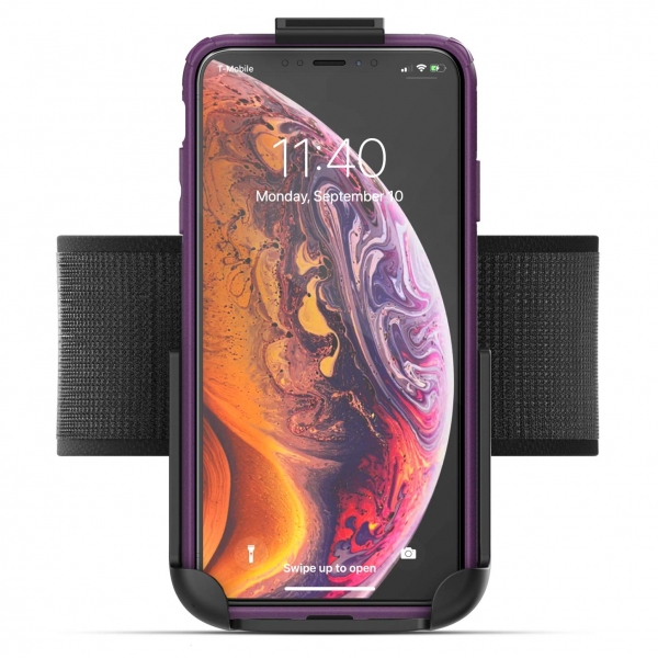 Encased iPhone XR Nova Serisi Kou Kol Band Seti-Purple