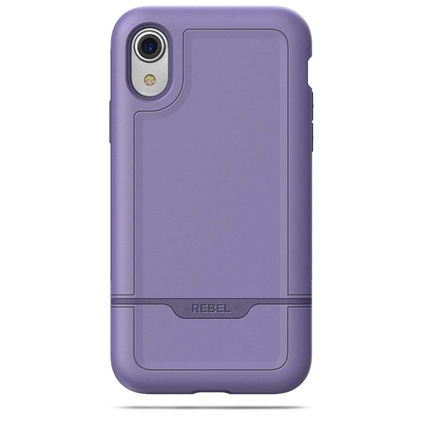 Encased iPhone XR Rebel Serisi Klf (MIL-STD-810G)-Purple