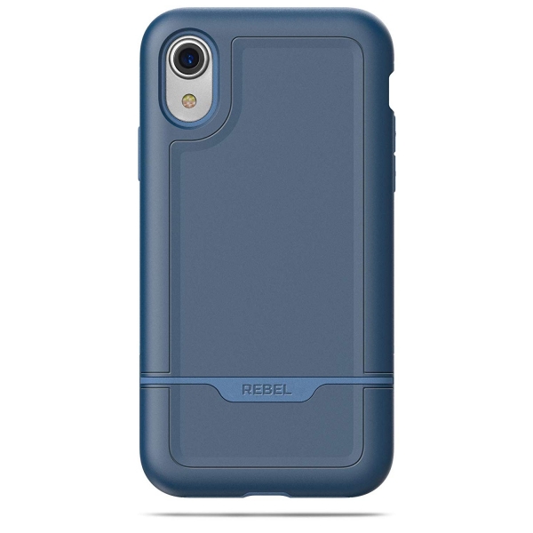 Encased iPhone XR Rebel Serisi Klf (MIL-STD-810G)-Blue