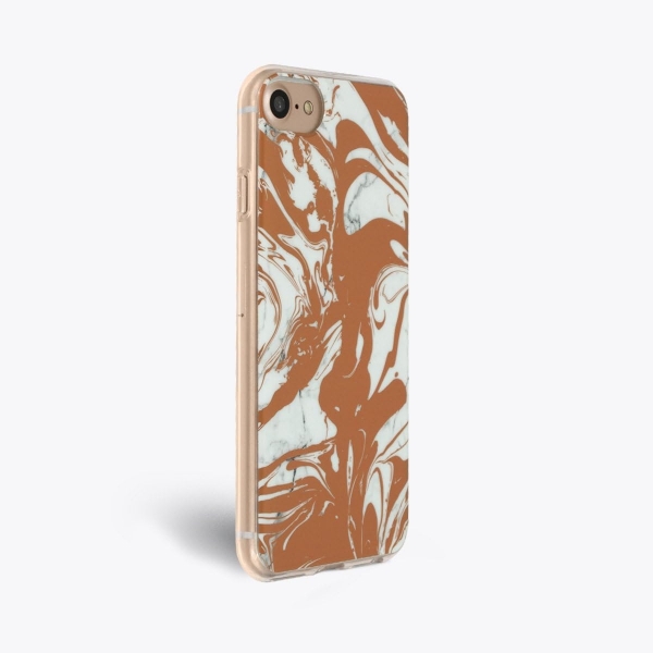End Scene iPhone 8 Klf-Copper Marble