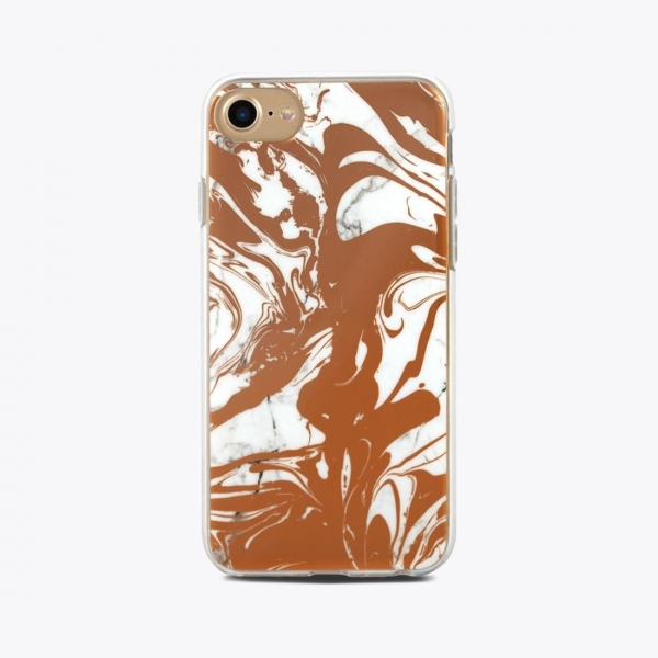 End Scene iPhone 8 Klf-Copper Marble