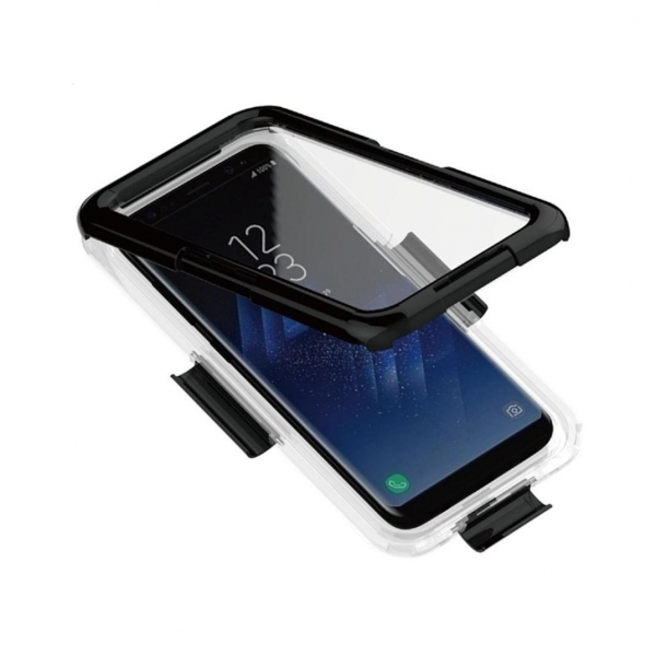 Enjocho Samsung Galaxy S8 Su Geirmez Kapak Klf-Black
