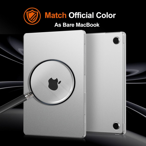 EooCoo MacBook Air M3 Ultra nce Klf (15 in)-Ice Frost Clear 
