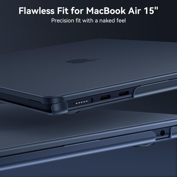 EooCoo MacBook Air Ultra �nce Koruyucu K�l�f (15 in�)-Midnight Clear 