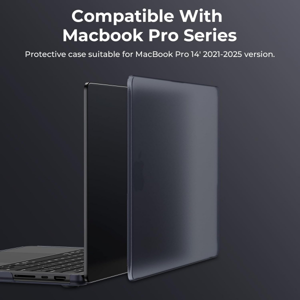 EooCoo MacBook Pro M4 Klf (14 in)-Matte Midnight Blue