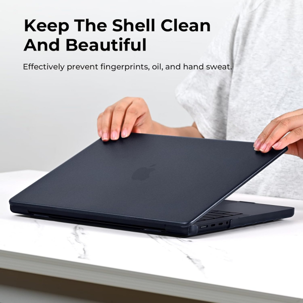 EooCoo MacBook Pro M4 Klf (14 in)-Matte Midnight Blue