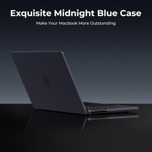 EooCoo MacBook Pro M4 Klf (14 in)-Matte Midnight Blue