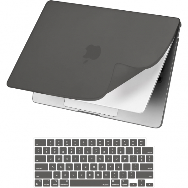 MOSISO MacBook Air M4 Uyumlu Klf (13 in)-Space Black 