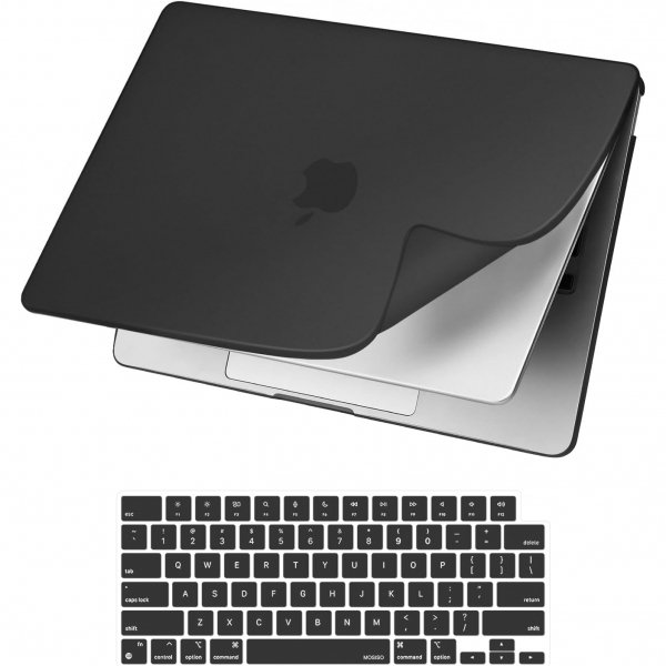 MOSISO MacBook Air M4 Uyumlu Klf (13 in)-Smoke Black 