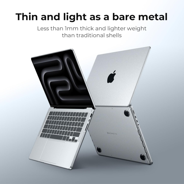 EooCoo MacBook Pro M4 Uyumlu Klf (14 in)-Matte Clear