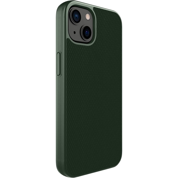 Evutec AERGO Serisi iPhone 13 Balistik Klf (MIL-STD-810G)-Green