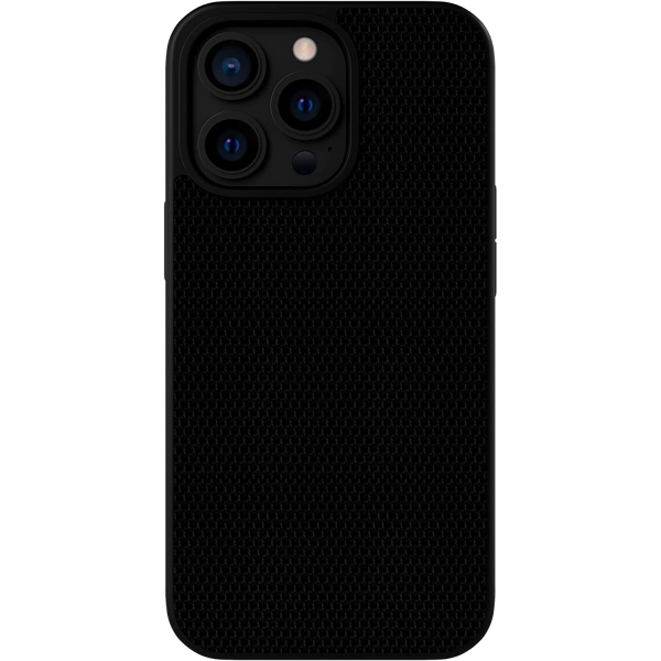 Evutec AERGO Serisi iPhone 13 Pro Max Balistik Klf (MIL-STD-810G)-Black