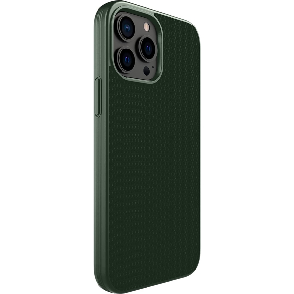 Evutec AERGO Serisi iPhone 13 Pro Max Balistik Klf (MIL-STD-810G)-Green