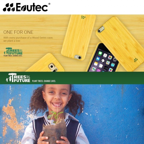Evutec Apple iPhone 5/5S Wood S K�l�f-Black Apricot