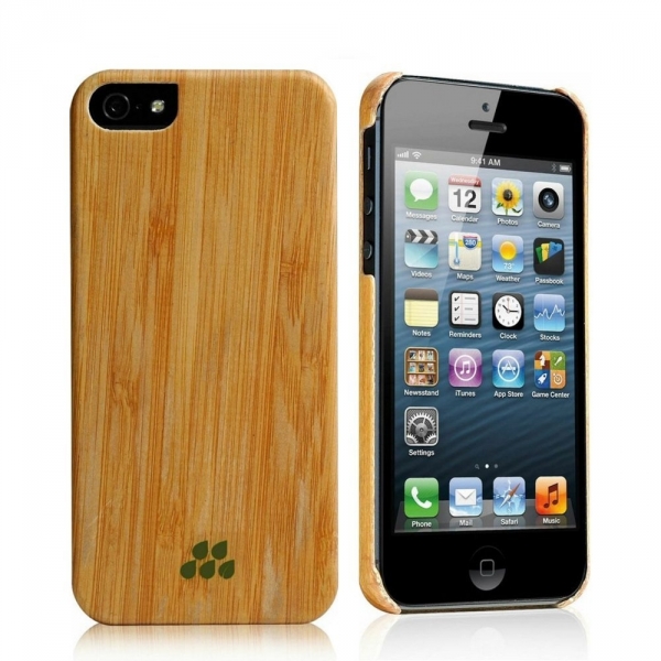 Evutec Apple iPhone 5/5S Wood S K�l�f-Bamboo