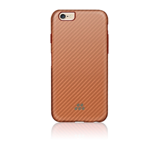 Evutec iPhone 6 Plus / 6S Plus Karbon SI Serisi Klf-Orange