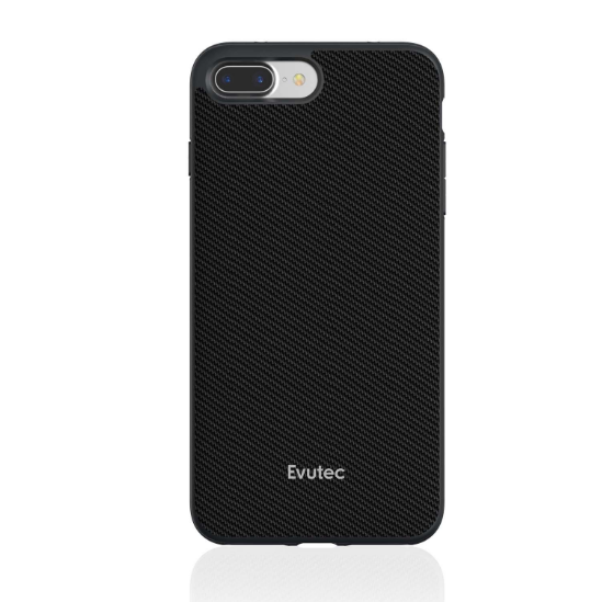 Evutec iPhone 7 Plus AERGO Balistik Ergonomik Klf (MIL-STD-810G)-Black