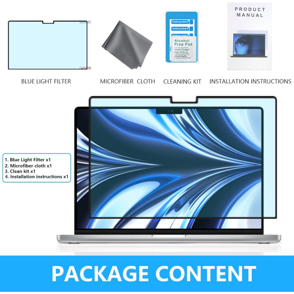 FILMEXT MacBook Pro M4 Ekran Koruyucu (16 in)