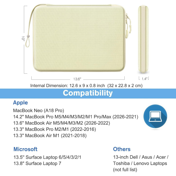 FINPAC MacBook Neo Laptop �antas� (13 in�)-Sand