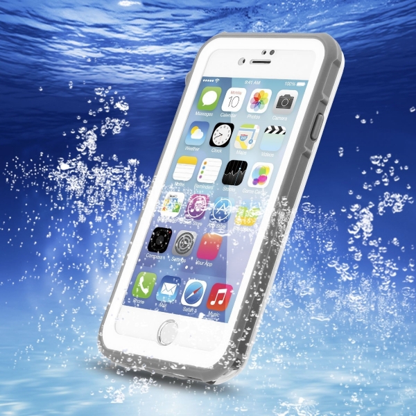 FITFORT iPhone 7 Su Ge�irmez K�l�f-Grey