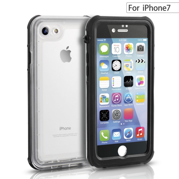 FITFORT iPhone 7 Su Ge�irmez K�l�f-Black