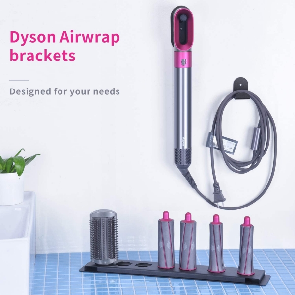 FLE Dyson Airwrap Styler Aksesuarlar iin Duvar Raf